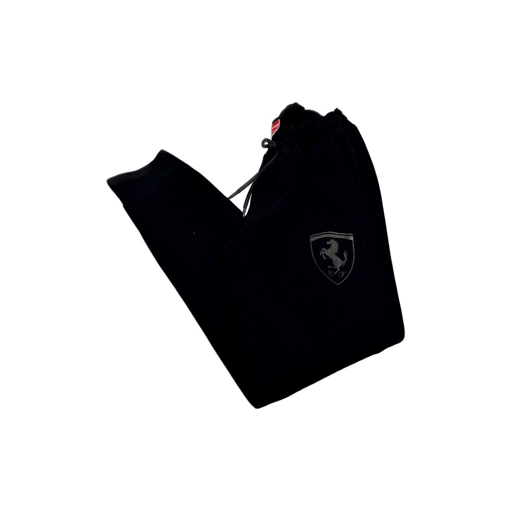 Ferrari Joggers Sweatpants Black size 13/14 NWOT